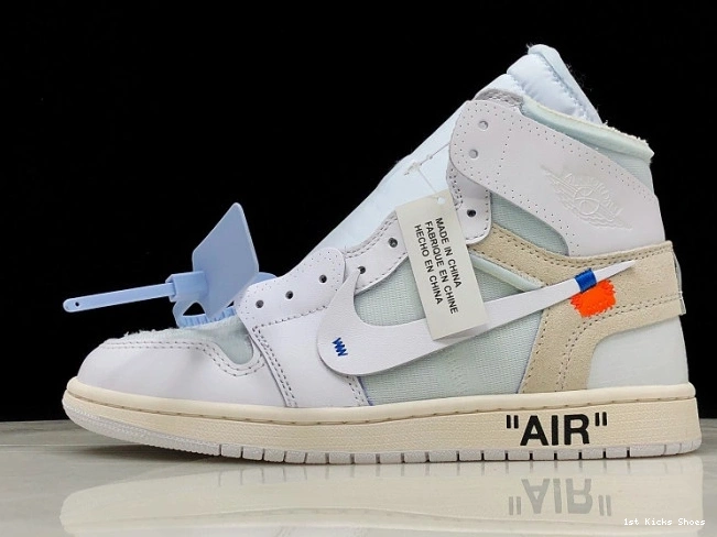 Jordan High Off-White Retro 1 AQ0818-100 White Air 0723